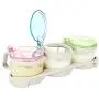 LQQGXLCondiment bottle, jar condiment storage box Spice jar, glass jar, seasoning box, spice storage box, food storage container with lid LQQGXLCondiment bottle, jar condiment storage box Spice jar, glass jar, seasoning box, spice storage box, food storage container with lid