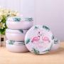 Professional Gift Box Round Shape Tinplate Storage With Deer Party Favor Children S Day, Candy Storage Containers - Round Storage Boxes, Candy Gift Containers, Round Tin Boxes, Tin Storage