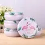 Boîte d'Emballage Ronde en Tôle Peinte pour Cadeaux, Idéale pour la Fête des Enfants, Contenants de Sucre/Bonbons, Boîtes Rondes en Tôle, Rangement en Tôle