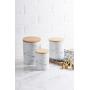 DII CAMZ38970 White Marble Ceramic Canister Set/3