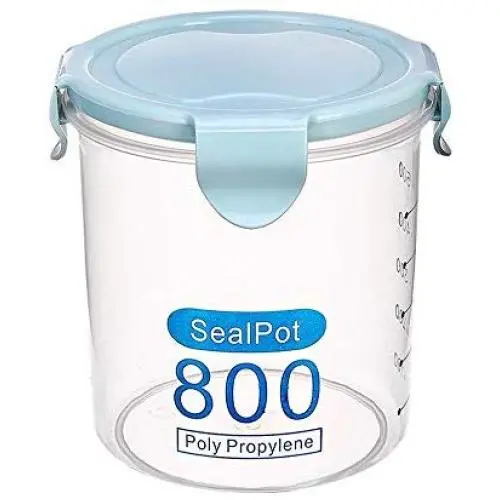 Kitchen Food Storage Jar Airtight Food Storage Kitchen Glass Jar Moisture-Proof Home Multi-Purpose Jam Bottle Cruet Plastic Transparent Milk Powder Sealing Box
