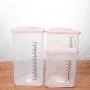 Bouteilles et Pots de Rangement en Plastique pour Céréales, Riz, Maison (400ml/1000ml/1500ml), Bleu Bouteilles et Pots de Rangement en Plastique pour Céréales, Riz, Maison (400ml/1000ml/1500ml), Bleu