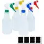 Cosywell Plastic Spray Bottles 750 ml Heavy Duty Spraying Bottle Leak Proof Mist Water Bottle for Chemical and Cleaning Solutions All-Purpose Adjustable Head Sprayer (BLUEREDYELLOWGREEN) Cosywell Plastic Spray Bottles 750 ml Heavy Duty Spraying Bottle Leak Proof Mist Water Bottle for Chemical and Cleaning Solutions All-Purpose Adjustable Head Sprayer (BLUEREDYELLOWGREEN)