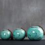 Cool Lemon Chinese Lotus Orchid Ceramic Tea Canister/Tea Tins Containers/Tea Pot/Tea Candy Storage/Seal Jar Business Wedding Gifts