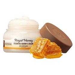 SKIN FOOD Royal Honey Essential Queens Cream 2.1 fl.oz. (62ml) - Rich Honey Nourishing & Moisturizing Facial Cream, Royal Jelly & Propolis Extract Contained