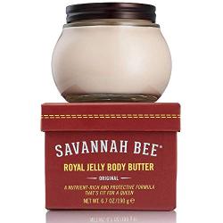 Royal Jelly Body Butter ORIGINAL Formula by Savannah Bee Company - 6.7 Ounce