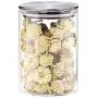 Bouteilles de Rangement en Verre Xigeapg, Contenants Scellés avec Couvercle, Grand Capacité, Pots à Thé, 500ml Bouteilles de Rangement en Verre Xigeapg, Contenants Scellés avec Couvercle, Grand Capacité, Pots à Thé, 500ml