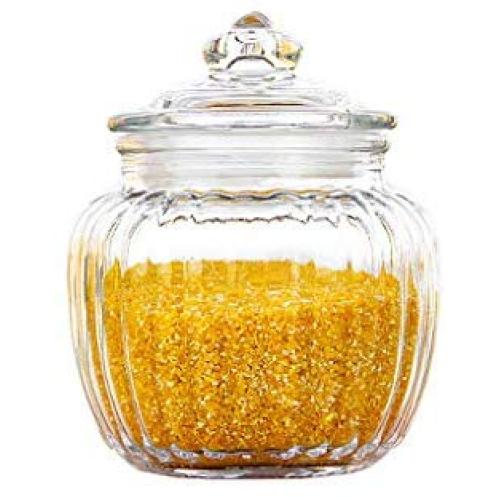 Sealed Storage Jar Food Grains Moisture-proof Glass Bottle Honey Jam Coffee Seal Storage Cans DELICATEWNN (Capacity : 650ml1)