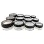 Bouteille d’échantillon de voyage en plastique transparente avec couvercle noir à fenêtre (3 jeux de capacités variées) Bouteille d’échantillon de voyage en plastique transparente avec couvercle noir à fenêtre (3 jeux de capacités variées)