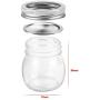 KAMOTA Mason Jars 10 oz With Regular Lids and Bands, Ideal for Jam, Honey, Wedding Favors, Shower Favors, Baby Foods, DIY Magnetic Spice Jars, 24 PACK, 30 Whiteboard Labels Included