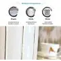 Bouteilles en verre sphériques étanches pour stockage alimentaire avec couvercles, décor rustique, organisation de placards, pour thé, biscuits, sucre, café, épices, 2,5L Bouteilles en verre sphériques étanches pour stockage alimentaire avec couvercles, décor rustique, organisation de placards, pour thé, biscuits, sucre, café, épices, 2,5L