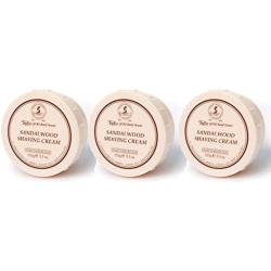 Taylor of Old Bond Street Sandalwood Shaving Bowl, 5.3-Ounce Pack of 3 (3)