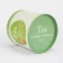 Nicoles Workshop Colorful Dot Mini Storage Metal Jar,Covered,"Tea",Green Nicoles Workshop Colorful Dot Mini Storage Metal Jar,Covered,"Tea",Green