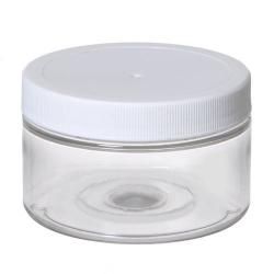 Premium Life Plastic Jars - 4 Oz.Pet Round Plastic Jar - Pack of 12