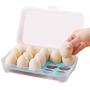 AIUSD Useful Refrigerator Eggs Storage Box 15 Eggs Holder Food Storage Container Case Home Supplies Christmas New Year Decoration Big Sales