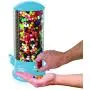 Handy Gourmet Triple Candy Machine - Store & Organize 3 Unique Snacks -360 Degree Spin (Blue)