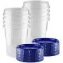 Twist Top Food Containers Screw And Seal Lid 32 Oz Stackable Reusable Plastic Storage Container 8 Pack,GREAT QUALITY Twist Top Food Containers Screw And Seal Lid 32 Oz Stackable Reusable Plastic Storage Container 8 Pack,GREAT QUALITY