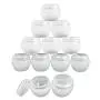 Bouteilles Froides Blancs 12 Pièces 50g/50ml avec Liner Intérieur pour Pilules, Médicaments, Pommades et Autres Produits de Beauté et de Santé – Sans BPA Bouteilles Froides Blancs 12 Pièces 50g/50ml avec Liner Intérieur pour Pilules, Médicaments, Pommades et Autres Produits de Beauté et de Santé – Sans BPA