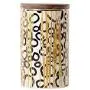 Bouteille en céramique artisanale pour stockage de sceaux, aliments, thé, café avec couvercle en bois (98x128mm) Bouteille en céramique artisanale pour stockage de sceaux, aliments, thé, café avec couvercle en bois (98x128mm)