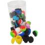 SZBS Silicone Containers 30/can 3ml Mini Skull-shape Container box For Dab Oil Honey Nonstick Concentrate Wax Storage Jars (1)