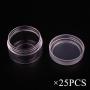 5 Gram Cosmetic Containers 25pcs Sample Jars Tiny Makeup Sample Containers with lids
