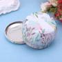 1Pc Retro Round Tin Box Tea Candy Jewelry Coin Storage Container Case Candle Holder Wedding Party Favor Gifts Randomly Delivery，as picture