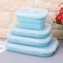 Kitchen Food Storage Jar Airtight Food Storage Silicone Food Portable Lunch Box Bowl Bento Boxes Folding Collapsible Storage (Color : 350ml)