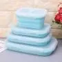 Kitchen Food Storage Jar Airtight Food Storage Silicone Food Portable Lunch Box Bowl Bento Boxes Folding Collapsible Storage (Color : 350ml)