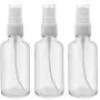 Bouteilles Vaporisateur en Verre 2oz / 60ml pour DIY Remplissage, Huiles Essentielles, Brumes pour Oreillers, Pulvérisation Fine - 3 Pièces Transparent Bouteilles Vaporisateur en Verre 2oz / 60ml pour DIY Remplissage, Huiles Essentielles, Brumes pour Oreillers, Pulvérisation Fine - 3 Pièces Transparent