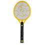 Beastron Bug Zapper Electric Fly 3000V USB Rechargeable, Mosquito Racquet Killer Racket with LED Light & 2 Layer Mesh (Large Size), yellow