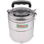 joyMerit Stainless Steel Thermal Storage Organizer Food Containers 3 Sizes - 2 Tier