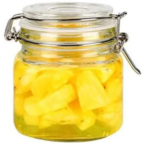 Dicht verschlossene Dosen, Glasbehälter, transparente Honig-Zitronen-Aufbewahrungsgläser, Konservierungsflaschen, Aufbewahrungsgläser für Kimchi (Fassungsvermögen: B 750ml)