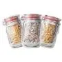 10pcs Mason Jar Pattern Food Saver Storage Bags Kitchen Organizer Snacks Fresh Food Storage Bags Color Randomly