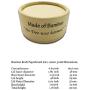 No Tree Was Harmed 1 OZ Kraft Paperboard Jars, 25 Pack, Bamboo Cardboard Jars, Lip Balm/Salve/Balm/Lip Scrub, Aluminum Tin Alternative, Eco Tubes, Cosmetic Containers, Compostable/Biodegradable, 30 ML