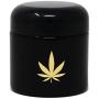 Herb Stash Jar - Glass UV Protected & Smell Proof Herb Storage Container - Lionhead (100ml)