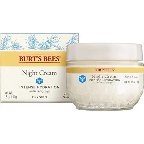 Burts Bees Intensiv Feuchtigkeitscreme Nachtpflege, 50 ml