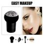 Firstfly Mushroom Air Cushion CC Cream Moisturizing Concealer Makeup Base Primer Liquid Foundation (Natural)