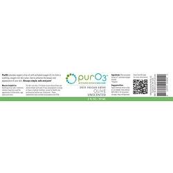 PurO3 Ozonated Olive Oil - Fully Ozonated - Glass Jars 2 Oz