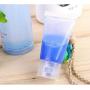 20PCS Clear Empty Refillable Plastic Soft Tubes Cosmetic Sample Bottles Jars Makeup Travel Containers For Lip Balms Lip Gloss Shampoo Shower Gel Body Lotion (100ml)