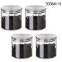 Glass Sealed Jars, Moisture-Proof Kitchen Food Containers, Storage Of Spices/Pasta/Oatmeal/Flower Tea