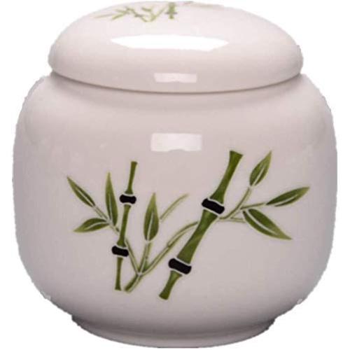 ETERLY Sealed Storage Jars,Tea Caddy Ceramic Coffee Tea canisters Sugar Bowl for Home Gifts Small- 9x8cm(4x3inch) (Color : A, Size : 9x8cm(4x3inch))