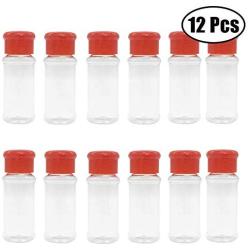 Buy 3.5 Fl Oz Empty Plastic Spice Jars With Red Caps - Sonoran Spice