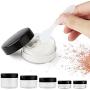 200Pcs X 2G 3G 5G 10G 15G 20G Transparent Sample Jars Pot Containers With Black Lids For Makeup Face Cream Lip Balms Storage,200Pcs X 2G