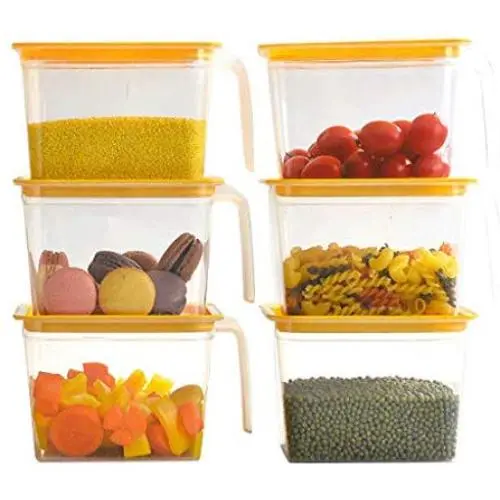 Plastic Sealed Jars, Kitchen Household Grain Storage Tanks, Storage Of Spices/Coffee/Oatmeal Plastic Sealed Jars, Kitchen Household Grain Storage Tanks, Storage Of Spices/Coffee/Oatmeal