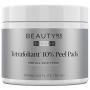 BeautyRx by Dr. Schultz Advanced 10% Glycolic Acid Peel Pads for Fine Lines, Wrinkles, Uneven Skin Tone & Texture