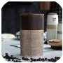 Handgemachte Keramik-Kaffeebohnen-Flasche, zur Aufbewahrung von Kaffee, Zucker, Trockenfrüchten, Müsli – Küchenflasche, Behälter