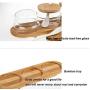 CSPFAIRY Kitchen Seasoning Jar with Cover and Serving Spoons Spice Box Seasoning Bottle Suitable for Every Family