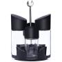 LQQGXLCondiment bottle, jar condiment storage box Spice jars Oil dispensers Spice jars with lids Spice storage boxes Glass storage tanks