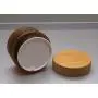 2 Pack 150G/5OZ Empty Amber Plastic Face Cream Bottle Jars with Bamboo Cap and Inner Liners Refillable Cosmetic Eye Cream Lotions Emulsion Body Scrub Ointments Vials Makeup Travel Size Container Set 2 Pack 150G/5OZ Empty Amber Plastic Face Cream Bottle Jars with Bamboo Cap and Inner Liners Refillable Cosmetic Eye Cream Lotions Emulsion Body Scrub Ointments Vials Makeup Travel Size Container Set