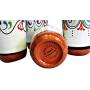Cactus Canyon Ceramics Spanish Terracotta 5-Piece Cup Set, White